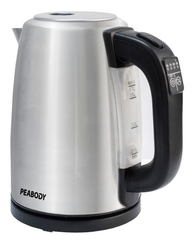 Imagen 2 de 10 de Jarra Eléctrica Digital Peabody Pe-dk1850 Litros 1.7 Full