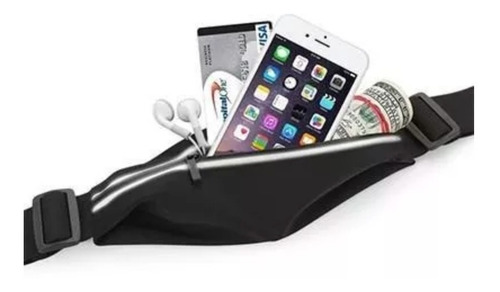 Riñonera Running Expandible Porta Celular Llaves Documentos Botellas Ideal Para Correr Modelo