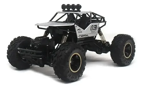 Trolley Rok Trolley Rock Crawler Control con batería adicional, color plateado ...