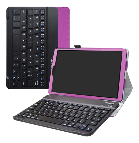 Funda Teclado Para Galaxy Tab A 10.1 2019, Funda Piel Sintét