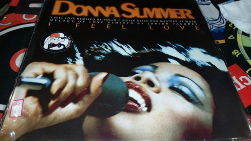 Donna Summer I Feel Love Vinilo Maxi Uk Muy Bueno Clasico 95