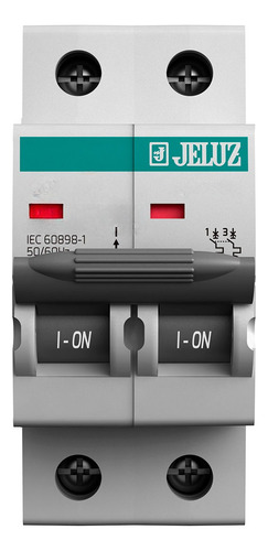 Kit Instalacion Jeluz 2 Termicas 40a + Disyuntor 40a + Caja
