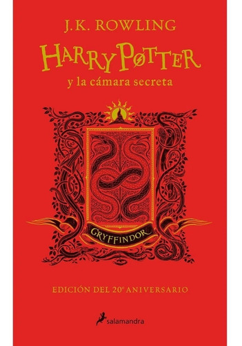 Harry Potter Y La Cámara Secreta Edicion Gryffindor