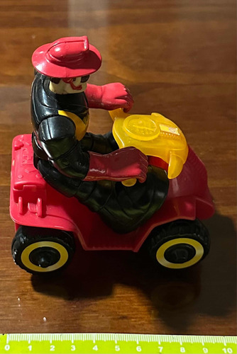 Mc Donalds Rescue Héroe 2004 Mattel Con Cuatriciclo Belleza! (Usado)