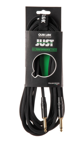 Cable De Instrumento Quik Lok Just/jj-6 Castillo Music