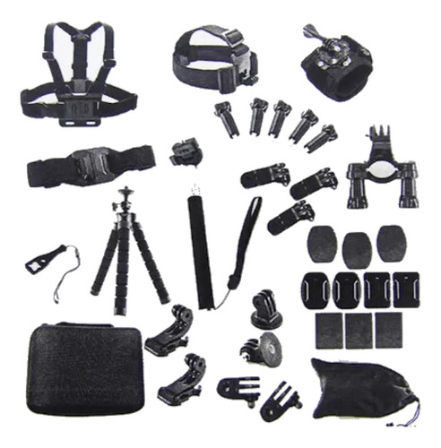 Kit De Accesorios Para Camara Gopro Ciclista X 30 Piezas