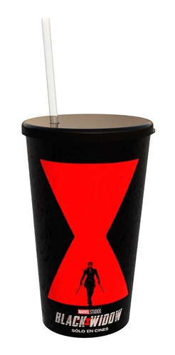 Vaso De Cine Black Widow / Viuda Negra