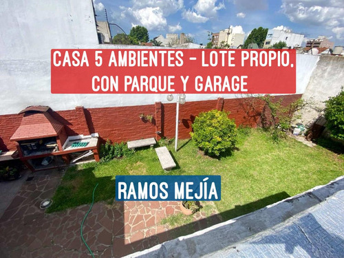 Casa Venta Ramos Mejia 5 Ambientes 