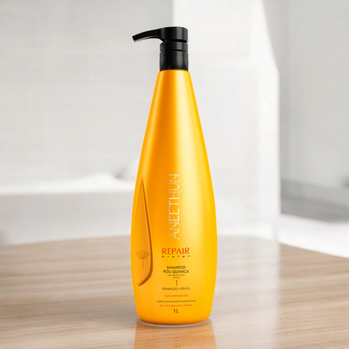 Shampoo Pós Química Aneethun Repair System 1l