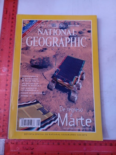 Revista National Geographic No 2 Agosto 1998 (Usado)