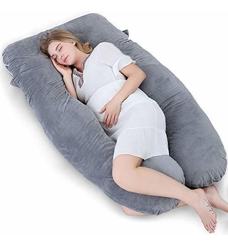 Almohada De Embarazo De Maternidad Con Forma De Cuerpo De Me