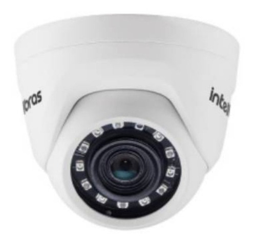Câmera de segurança Intelbras VIP 1020 D com resolução de 1MP visão nocturna incluída branca