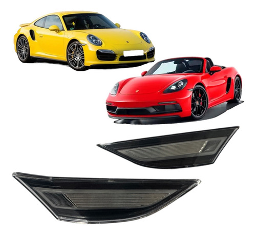 Par Pisca Seta Led Paralama Porsche 718 Boxster Cayman