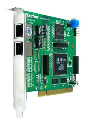 Openvox D210p Tarjeta Pci Puertos Duales T1 / E1 / J1 