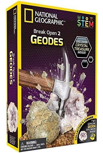 National Geographic - Crack Open 2 Geodes Y Explore Crystals