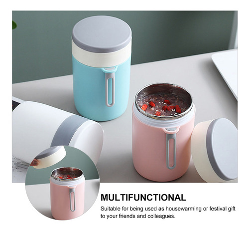 1 Taza De Desayuno Para Llevar, 450 Ml, Para Leche, Que Reti