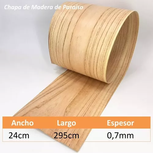 Chapa De Madera Paraiso