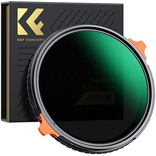 Filtro Densidad Neutra Y Polarizador Nano-x K&f 62mm