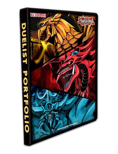 Carpeta Para Cartas Yu-gi-oh Slifer Obelisk Ra