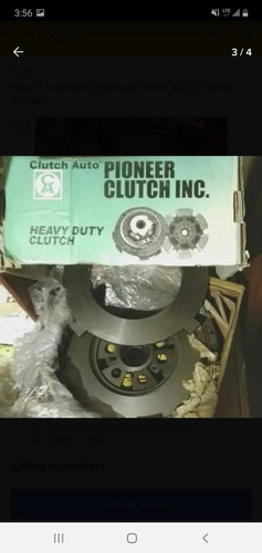 Kit De Clutch Embrague Mack R600-450 Hp Easy Pedal 15 1/2 X