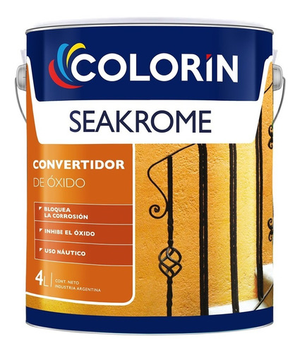 Convertidor De Oxido Colorin Seakrome Blanco 1 Litro