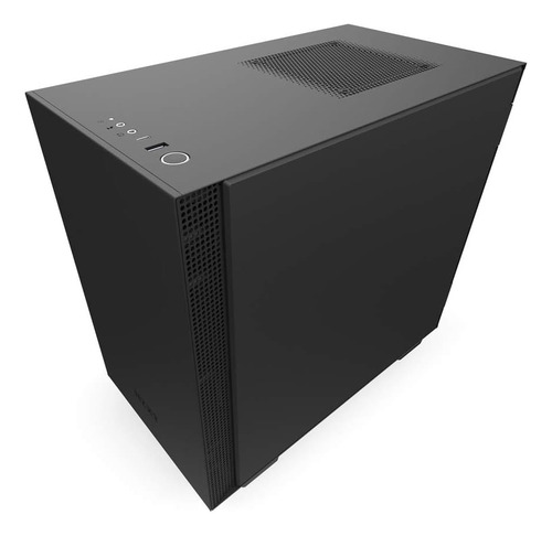 Gabinete Mini-ITX preto Nzxt H210 Ca-H210b-b1