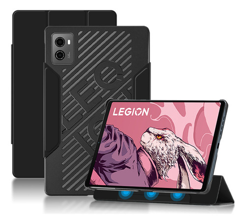 Funda De Piel Magnética Tipo Cartera Para Lenovo Y700 De Seg
