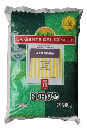 Semillas Cesped 4 Estaciones Parques Jardines 1 Kg Picasso