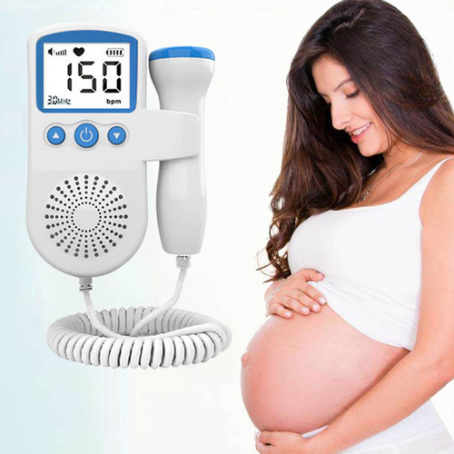 Monitor Fetal Doppler Para Escuchar Latidos Bebe Ultrasonido