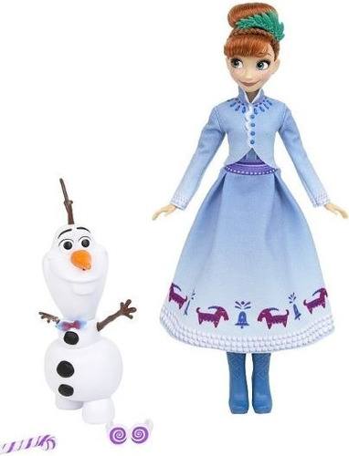 Frozen Muñeca Aventura De Olaf Anna Hasbro C3381-a