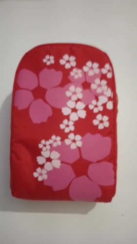 Estuche Para Camara , Color Rojo , Diseño Flores , Nuevo 