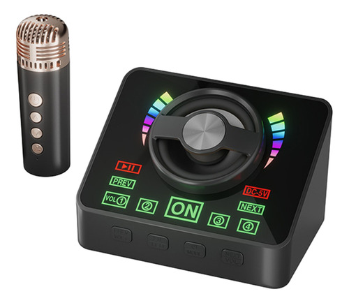 Sistema De Altavoces Bluetooth 5.3 Portátil Z Karaoke Machin
