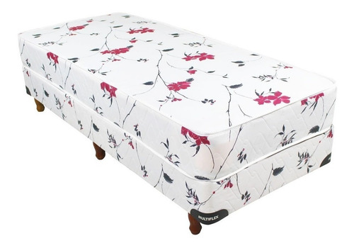 Sommier Colchón Espuma 1 Plaza Multiflex Premium 80 X 190 C