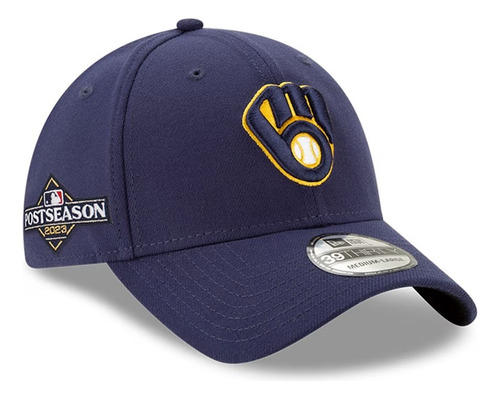 Milwaukee Brewers Gorra New Era 39thirty 2023 Postseason