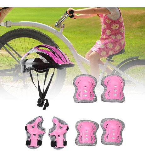 Juego De Rodilleras Y Coderas Para Casco De Bicicleta Para