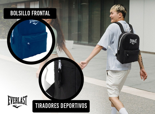 Imagen 6 de 10 de Mochila Everlast Militar Liviana Deporte Diseño Nuevo Tsr!!!