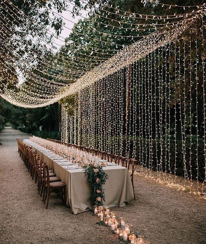 Imagen 2 de 10 de Serie Navideña Led Vintage 5m 100 Led P Eventos Elige Color