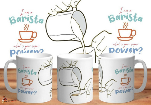 Taza Barista Yo Soy Barista El Arte Del Cafe Coffee 02