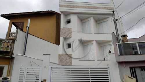 Imagem 8 de 16 de Cobertura Com 2 Dormitórios À Venda, 90 M² Por R$ 338.000,00 - Vila América - Santo André/sp - Co0339