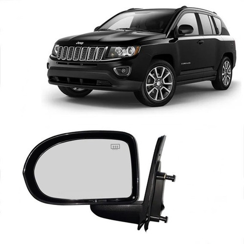 Retrovisor Compass 11/15 Eletrico Esquerdo C/termico Import