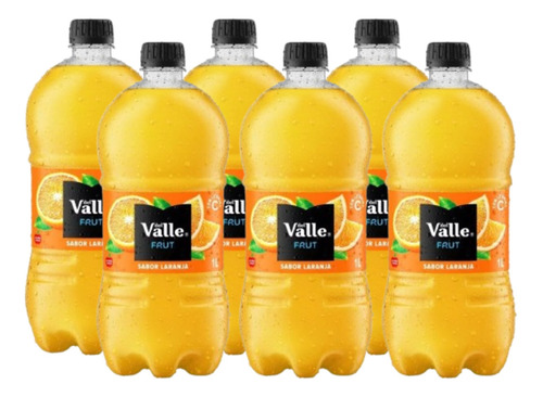 Suco Del Valle Frut Laranja 1 L - 6 Unidades