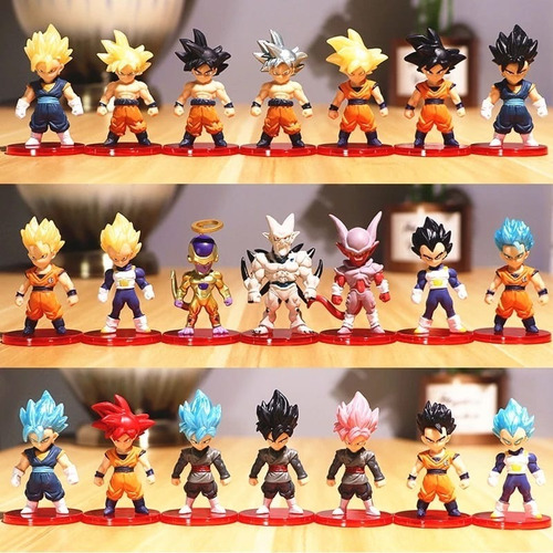 Set De 16 Figuras De Dragón Ball 