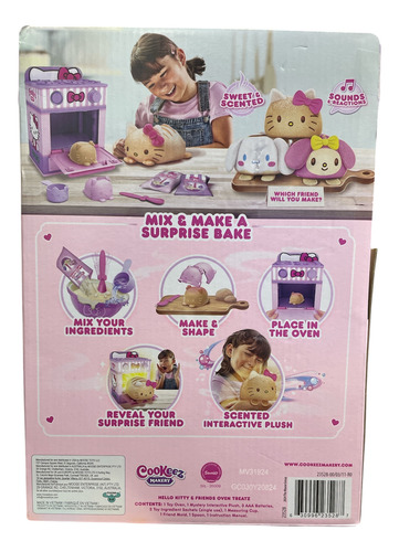 Cookeez Makery 23502 Juguete Oven Playset Cinnamon, Dorado