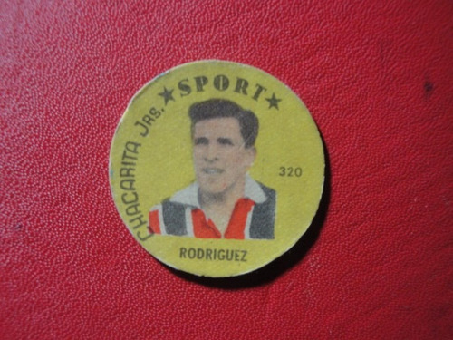 Figuritas Sport Chacarita Juniors Año 1956 Rodriguez Nº320 (Usado)