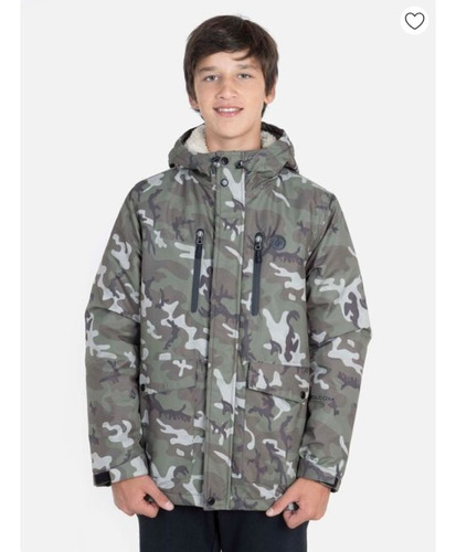 Jacket Hunter Juvenil Militar Volcom 