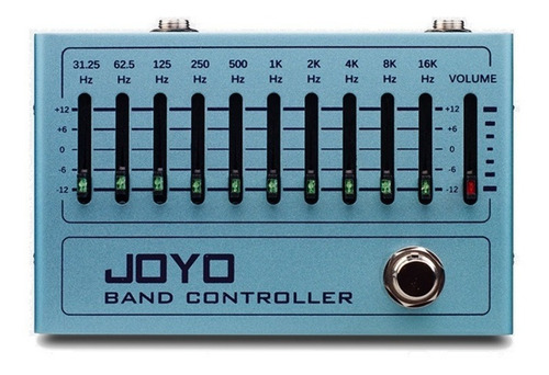 Pedal Joyo Band Controller - Serie Revolution Color Celeste