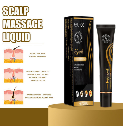 Conjunto De Rolos De Soro Capilar Orgânico Regrowth, 5 Peças