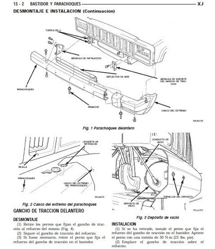 Manual De Taller Jeep Cherokee Xj (1984-2001) Español