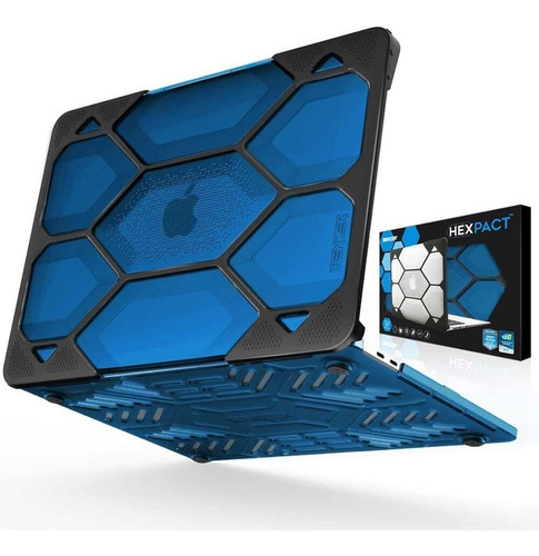 Funda Ibenzer Hexpact Para Macbook Pro 13 Touchbar Azul 