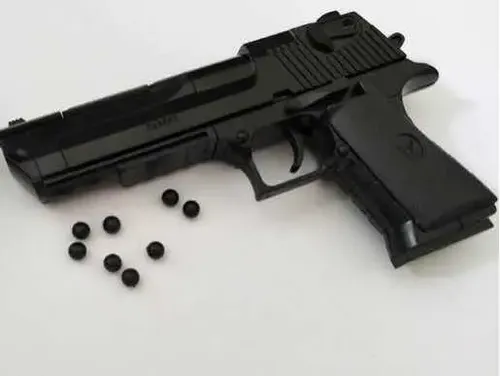Pistola Tracciante Star Trek &ndash; Vintage, Plastica Con Proiettili A Disco, Russa